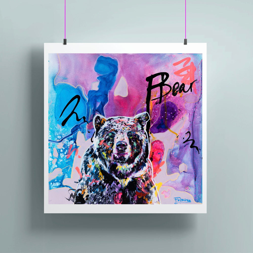 Day 14- Bear Print