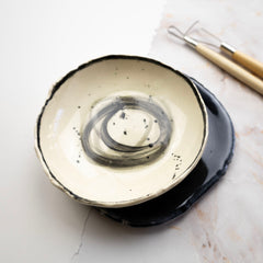 "Abstract Bowl" - Handcrafted Ceramic Bowls