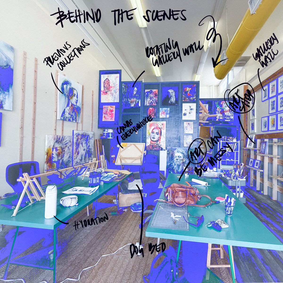OPEN STUDIO: Join the behind the Scene!
