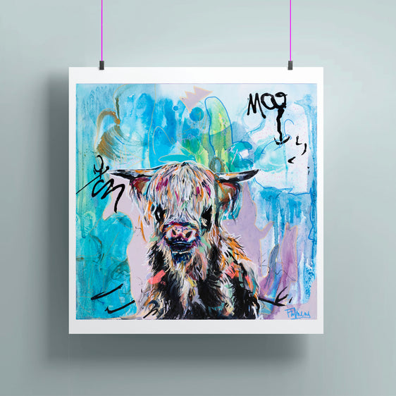 Day 13 - Highland Cow Print