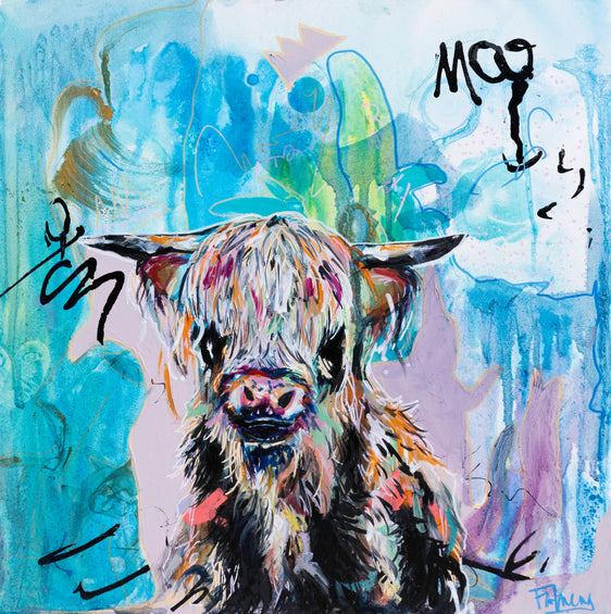Day 13 - Highland Cow Print